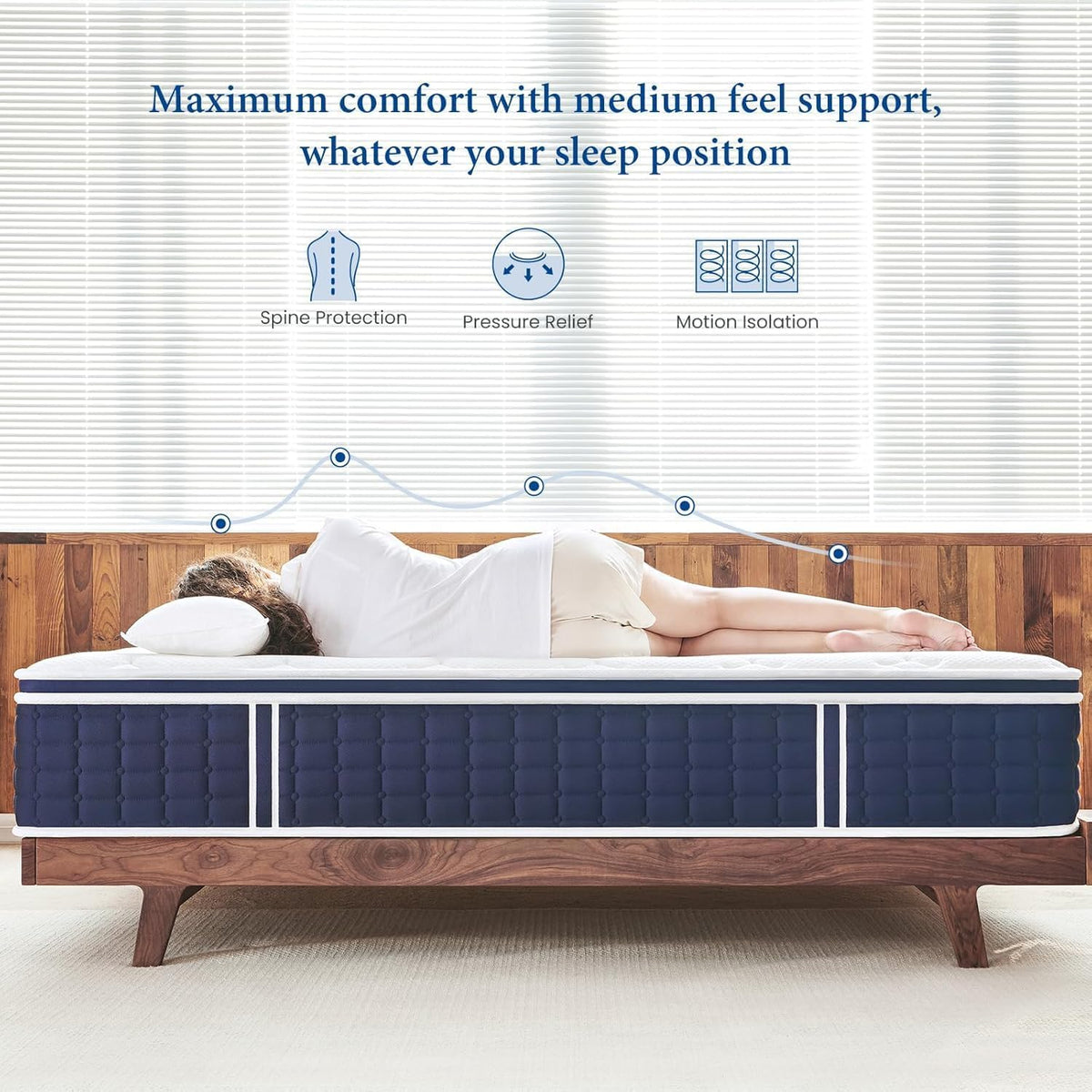 Twin XL 12 Inch Medium Firm Mattress M303588
