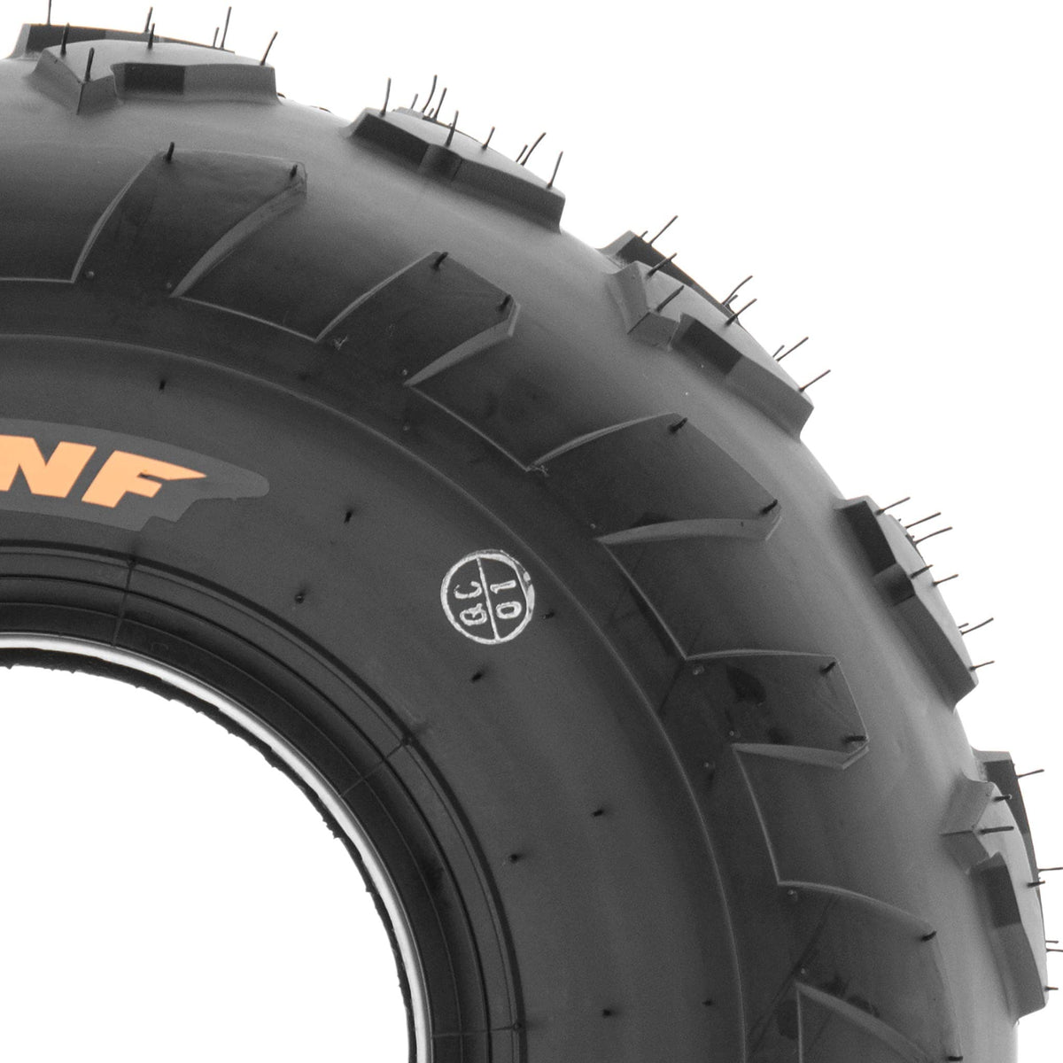 20x7-8 Directional Knobby Tread Tubeless ATV UTV Tires Set of 2 U759