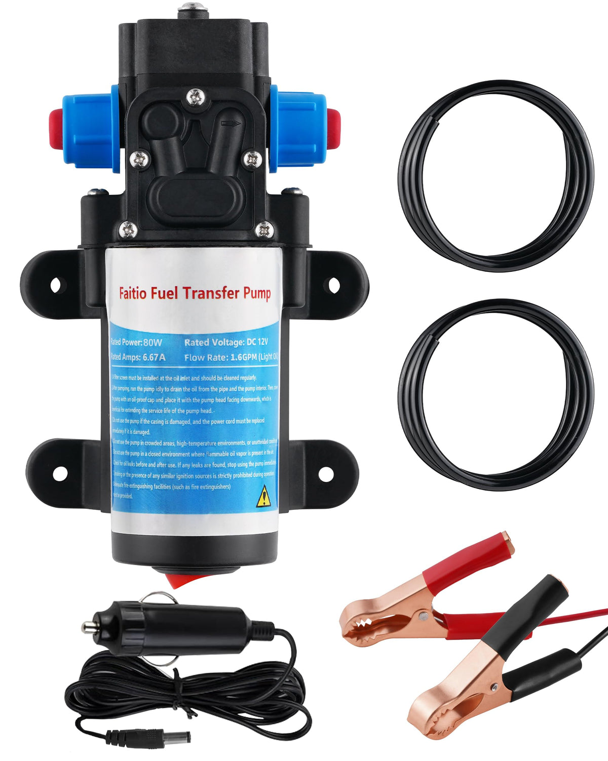 12V Gasoline Transfer Pump Set K125257