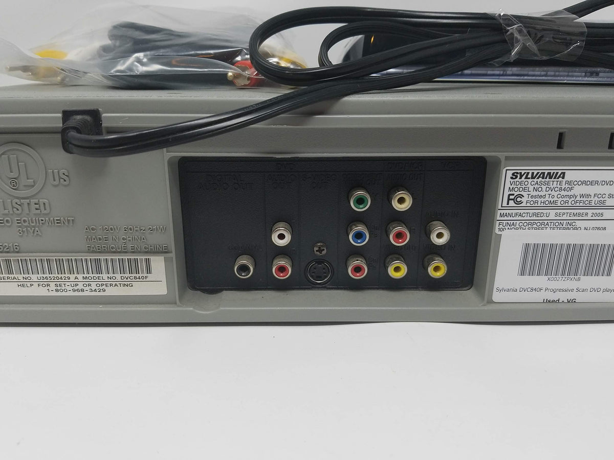 DVD Player and VCR Combo Z604849
