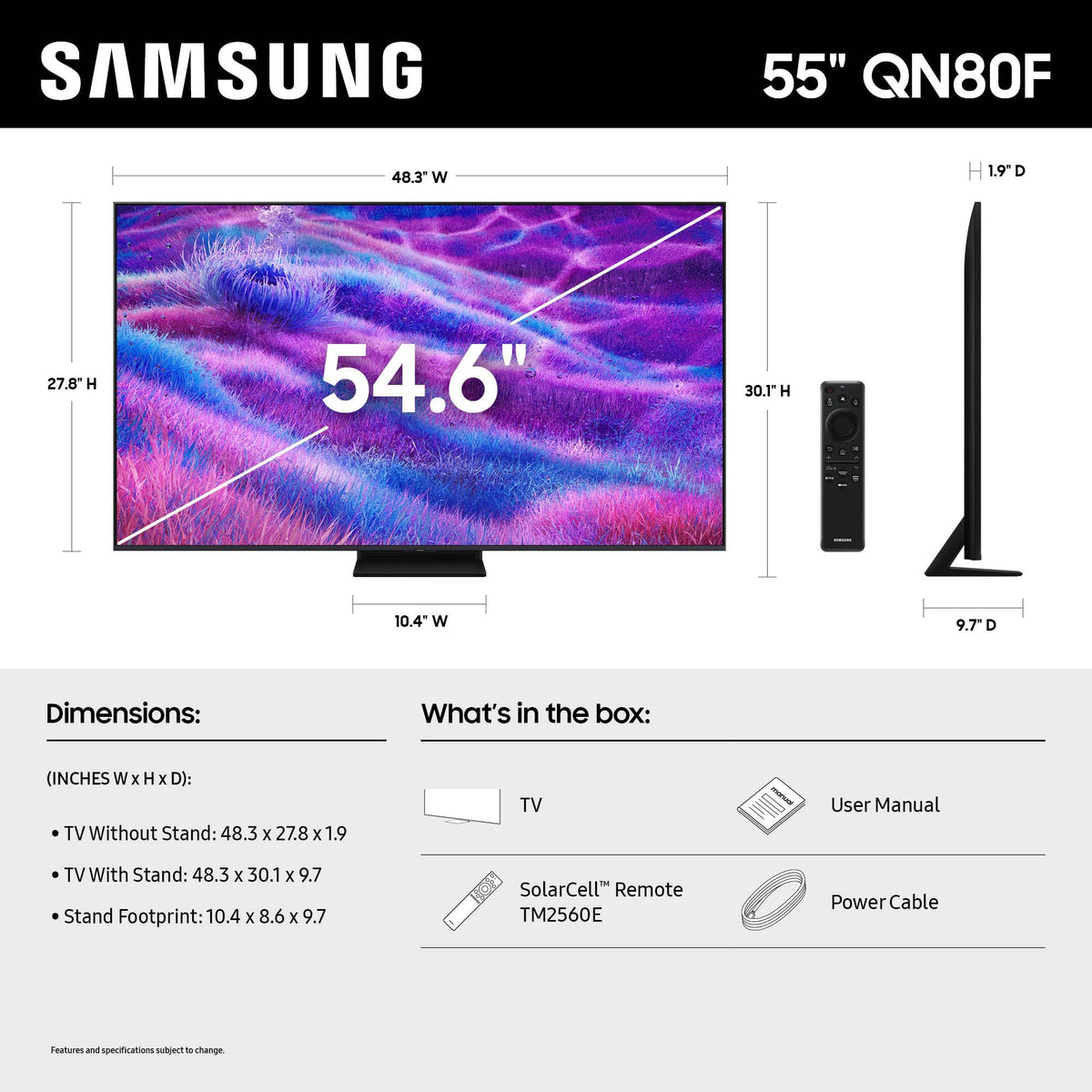 55-Inch 4K Mini LED Smart TV X277