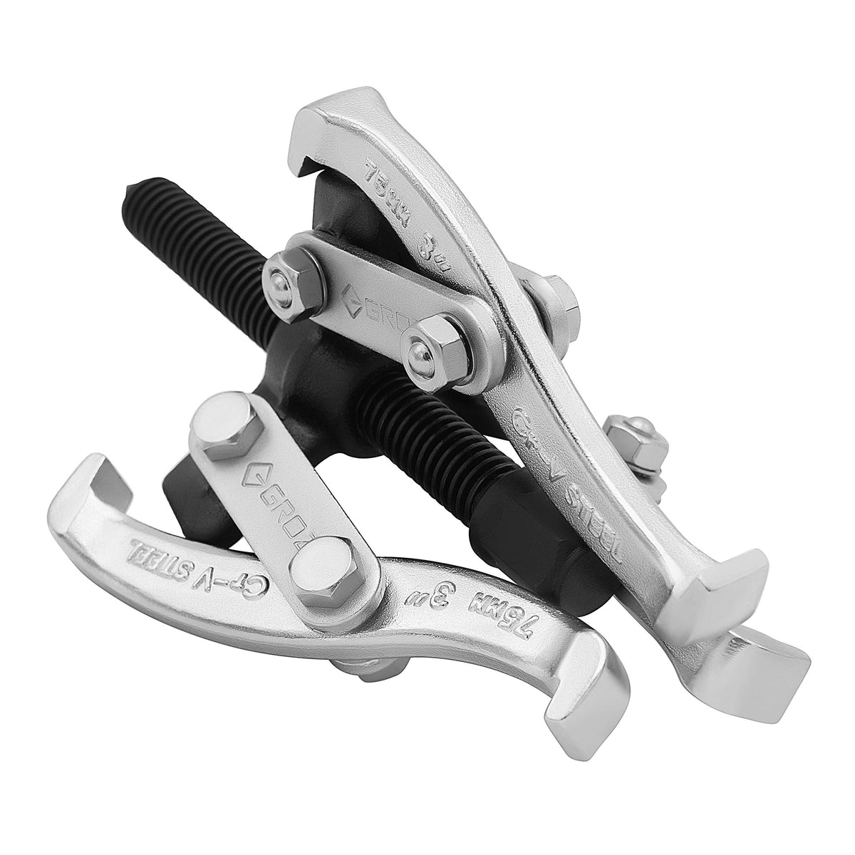 3-Jaw Gear Puller, 3 Inch Max Reach, 3-Ton Safe Working Load F293096