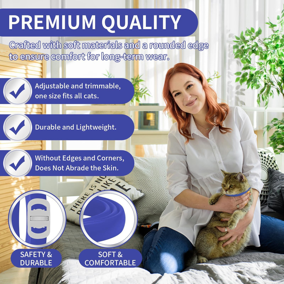 Cat Flea and Tick Collar 4 Pack G7393