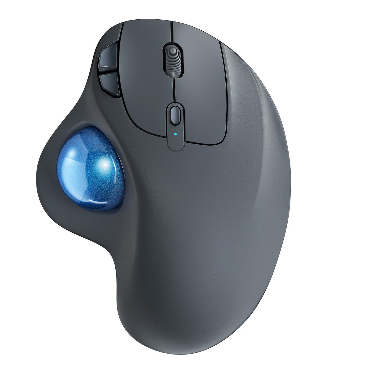 Wireless Ergonomic Thumb Control Trackball Mouse Z29703