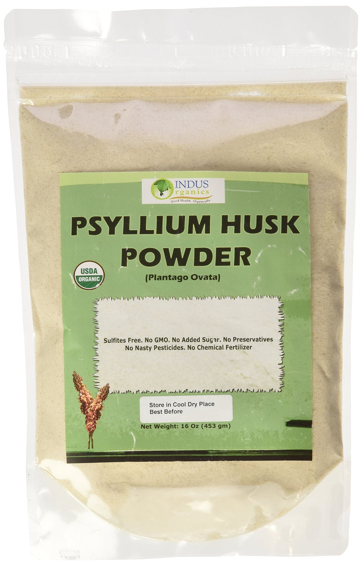 Psyllium Husk Powder 1 Lb Bag B8520