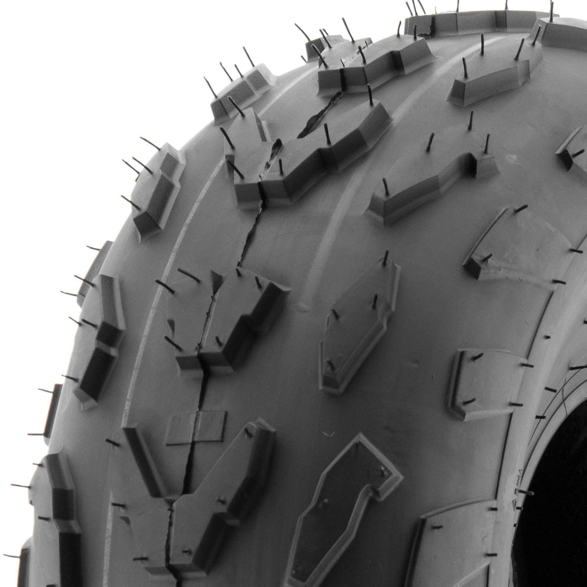 20x7-8 Directional Knobby Tread Tubeless ATV UTV Tires Set of 2 U759