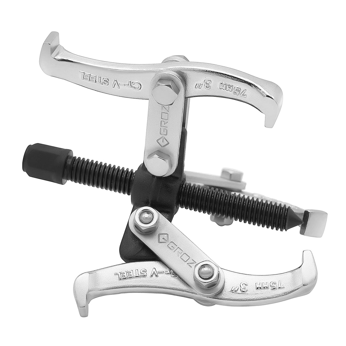 3-Jaw Gear Puller, 3 Inch Max Reach, 3-Ton Safe Working Load F293096