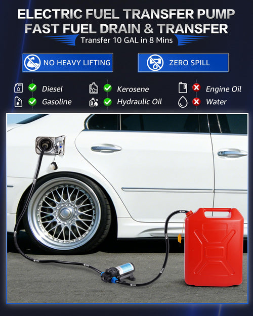 12V Gasoline Transfer Pump Set K125257