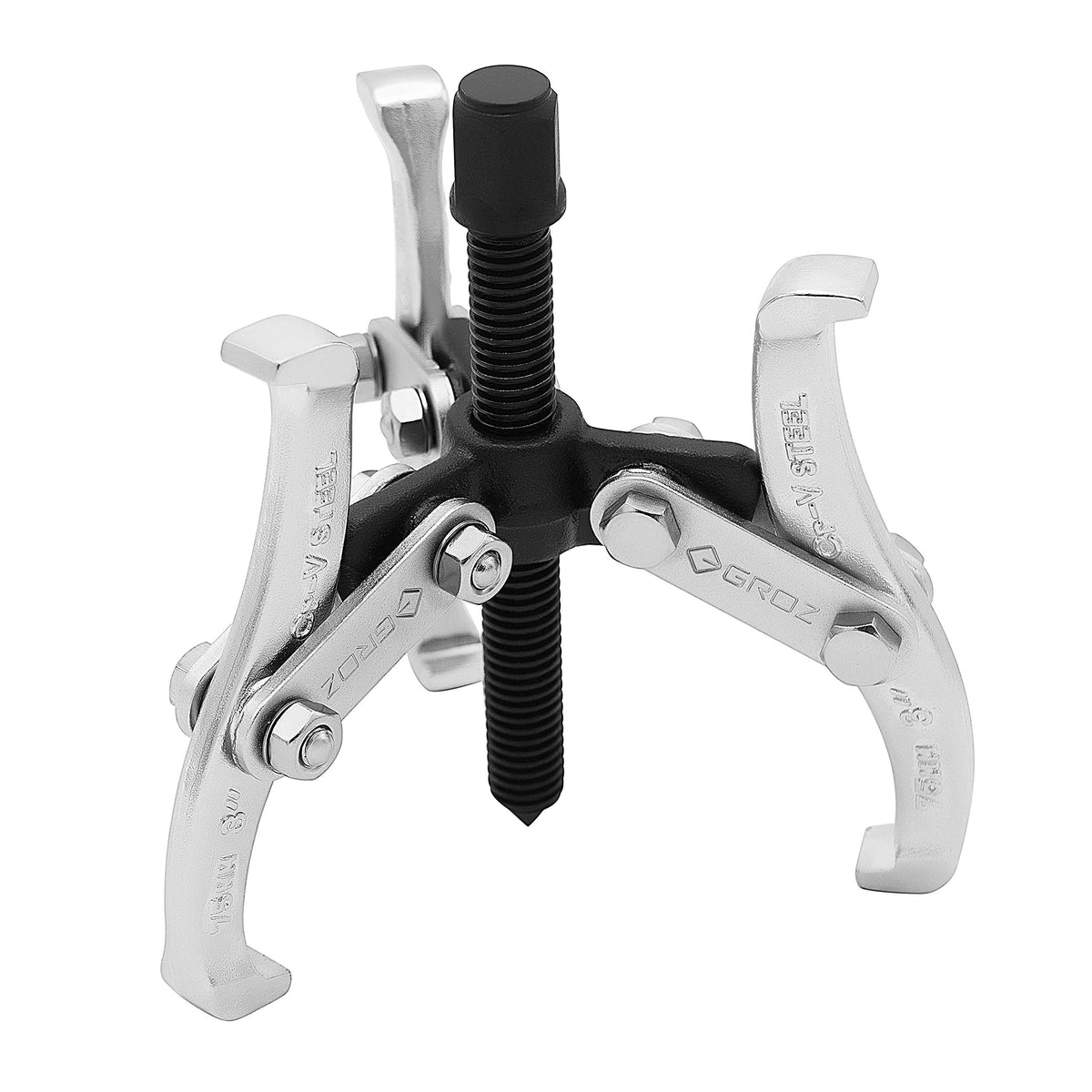 3-Jaw Gear Puller, 3 Inch Max Reach, 3-Ton Safe Working Load F293096