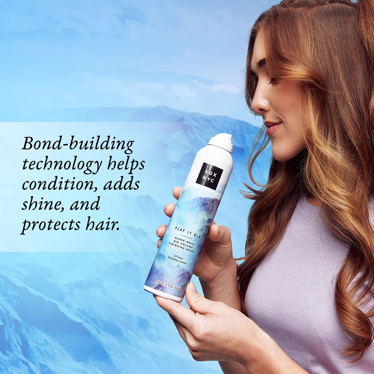 Volumizing Hair Spray with Coconut Oil 8.5 oz Y28875