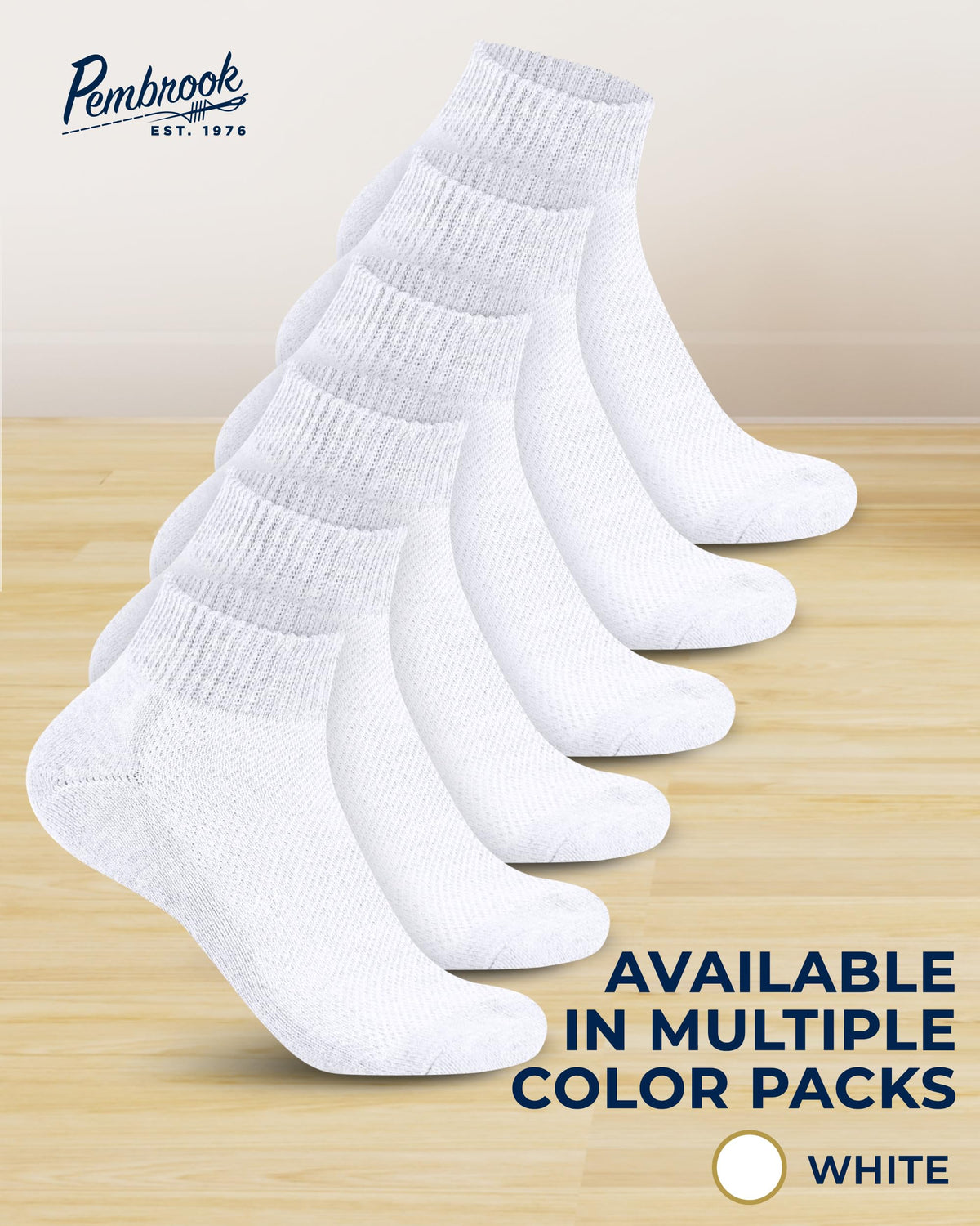 Low Cut Ankle Socks 6 Pairs V3268