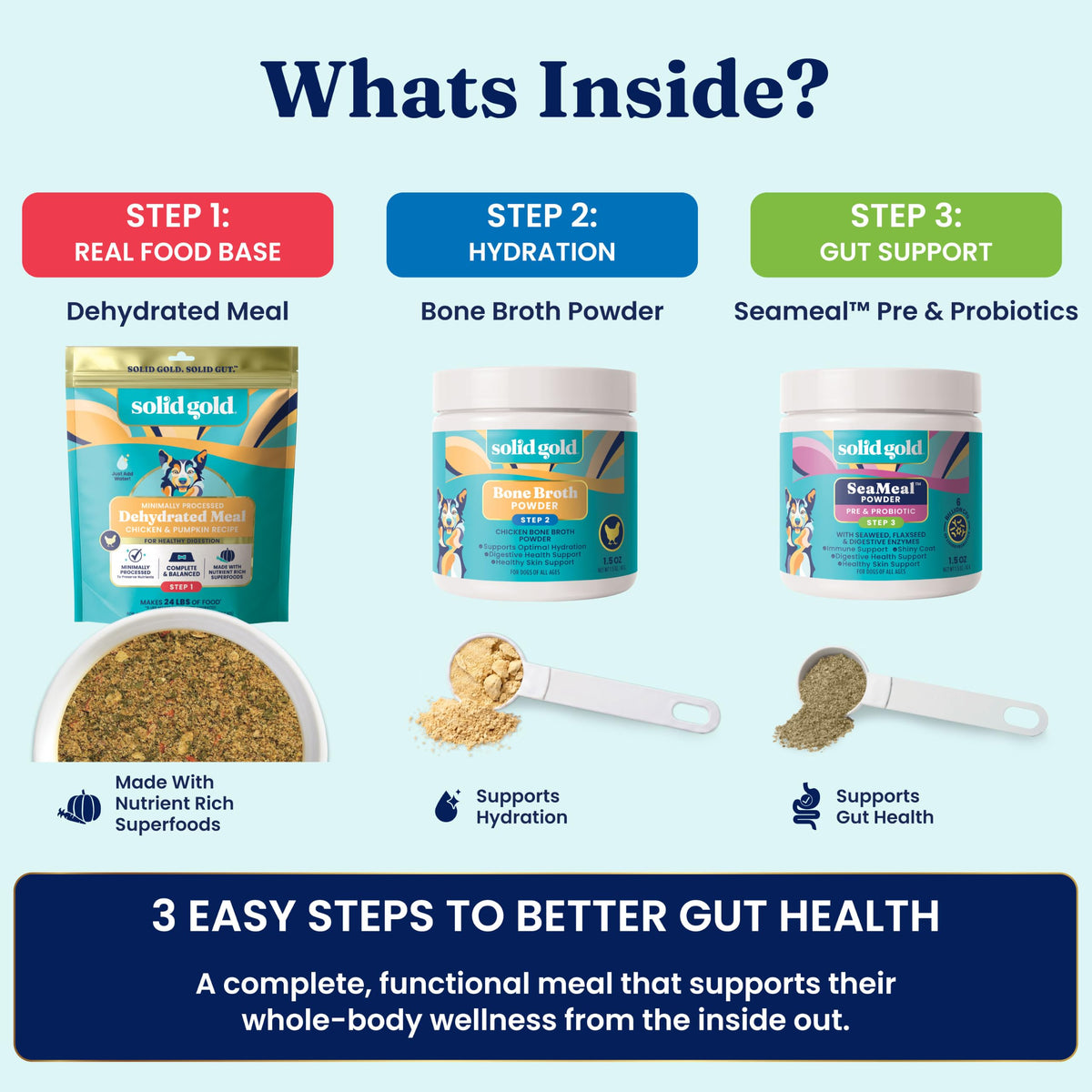 Solid Gold Chicken Dehydrated Dog Food E174798