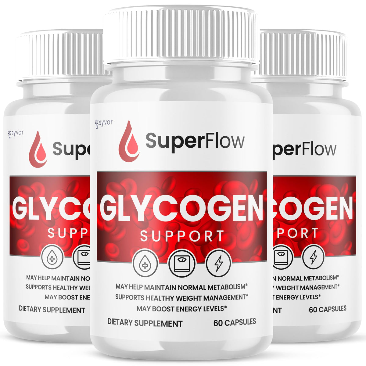 Glycogen Support Supplement Formula 180 Capsules W4555