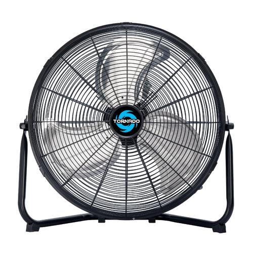 18" and 20" High Velocity Metal Floor Fans, 3-Speed X41774