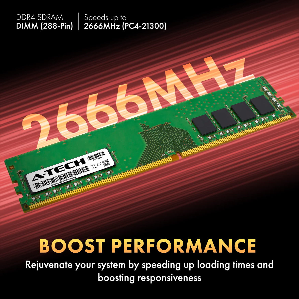 16GB DDR4 2666 MHz Non-ECC Desktop RAM Memory Modules R9575