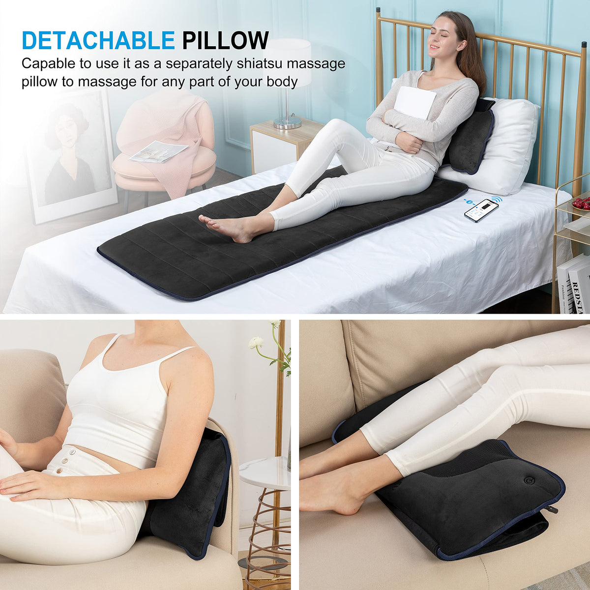 Full Body Massage Mat with Heat J84104